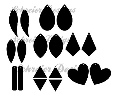 Free Svg Earring Designs - 1102+ SVG File for Cricut - Free SVG Poduction