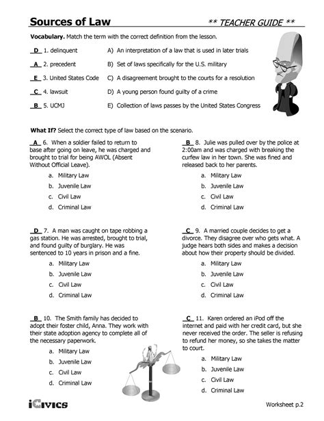 I Have Rights Icivics Worksheet P1 Answers
