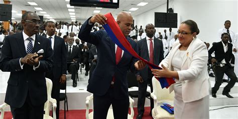 Haïti Michel Martelly Ayant Quitté Son Poste Le Pays Na Plus De