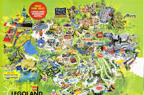 Legoland Windsor Map 2022