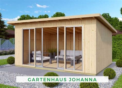 Brauche ich eine baugenehmigung für mein gartenhaus? Gartenhaus Johanna mit Schiebetür | Gartenhaus, Gartenhaus ...