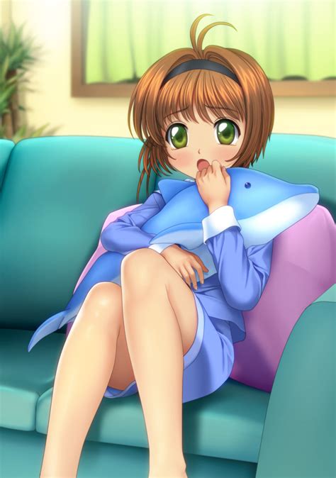 Mutsuki Moonknives Kinomoto Sakura Cardcaptor Sakura 1990s Style 1girl O Ahoge Blush