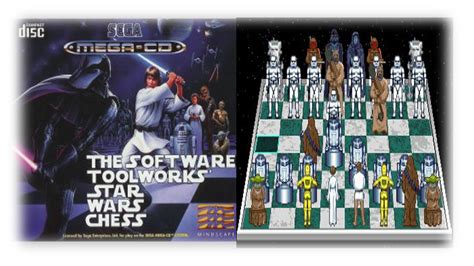 Star Wars Chess Sega Cd1993 Star Wars Battle Chess Youtube