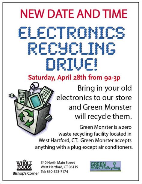 Electronics Recycling Drive West Hartford Ct Patch