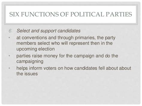 Organization Of American Political Parties