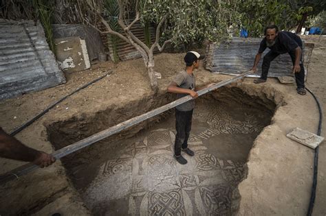 Remarkably Preserved Mosaic Floor Unearthed In Ancient Roman City