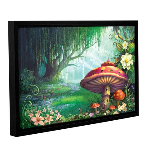 Artwall Enchanted Forest By Philip Straub Framed Graphic Art On Wrapped