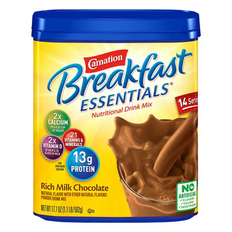 Carnation Instant Breakfast With Whole Milk Nutrition Facts Besto Blog