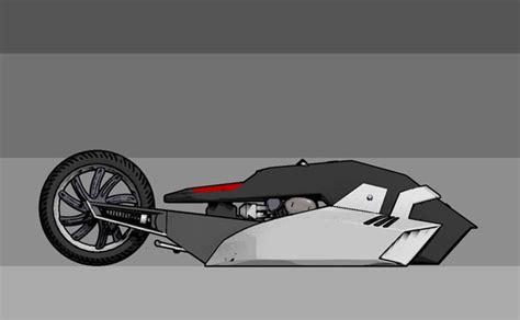Bmw Titan Concept Motorcycle Aims To Break Land Speed