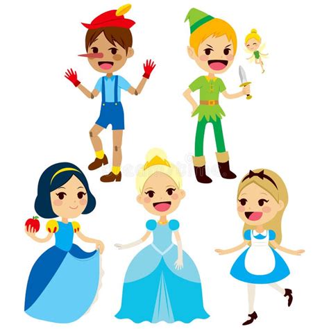 Fairy Tale Characters Stock Illustrations 9160 Fairy Tale Characters
