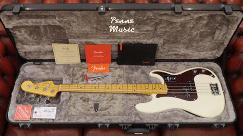 Fender American Pro Ii Precision Olympic White Mn 0193932705
