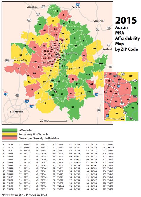 South Austin Zip Code Map