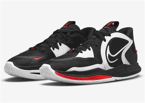 Nike Kyrie Low 5 Black White Chile Red Dj6012 001 Release Date Info