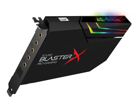 Np Sound Blasterx Ae 5 Plus La Mejor Tarjeta De Sonido Gaming Del