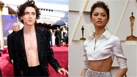 Zendaya And Timothee Chalamet Are Oscars 2022 S Best Dressed Stars