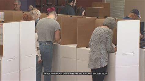 Early Voting Begins In Oklahoma For Special Election