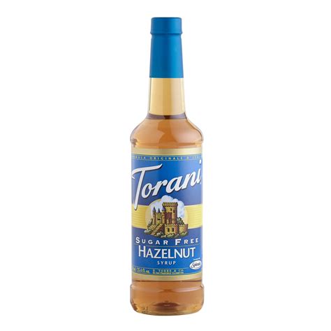 Torani Sugar Free Hazelnut Syrup Plastic Bottle 750ml Walmart Com