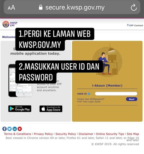 Untuk log masuk semula, anda hanya perlu log in ke laman utama kwsp. CARA KELUARKAN DUIT KWSP RM500 I-LESTARI SECARA ONLINE ...