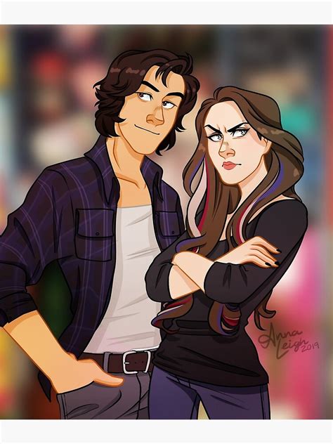 Beck And Jade Art Print By Annaleighart Jade And Beck Victorious