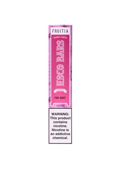 Esco Bars Mesh 2500 Pink Burst By Fruitia Getpop