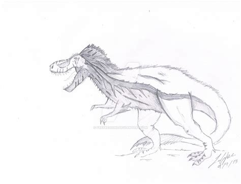 Tyrannosaurus Rex Feathered Version 3 By Freyreuxine On Deviantart