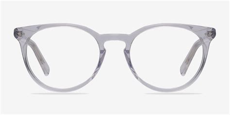 Morning Stylishly Sheer Round Eyeglasses Eyebuydirect Eyeglasses