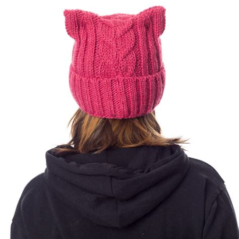 Pink Pussyhat Lined With Fleece Pussyhat Pussy Hat For Etsy