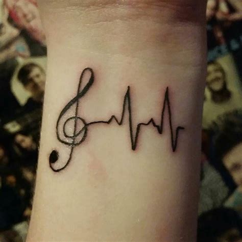 Music Makes My Heart Beat Tattoos Music Tattoos Tattoo Designs