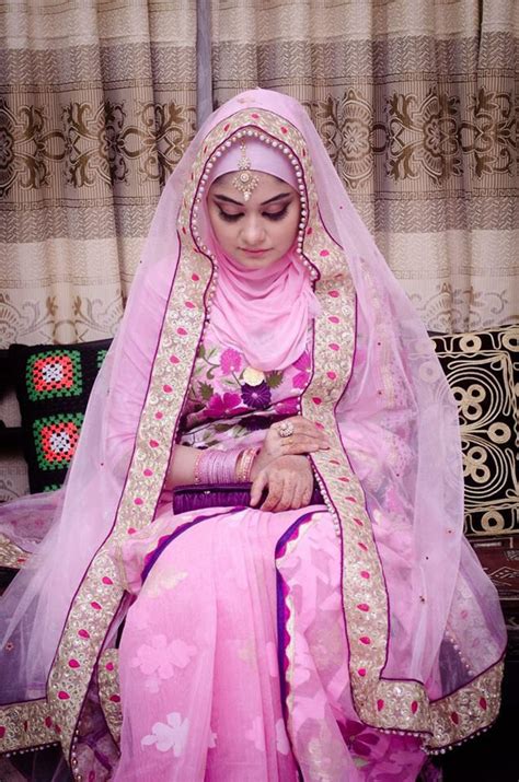 Beautiful Bangladeshi Bride Bridal Dress Fashion Hijabi Brides