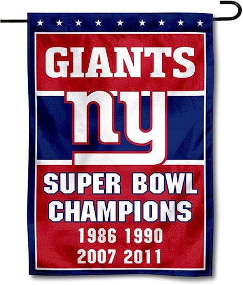 Wincraft New York Giants 4 Time Super Bowl Champions