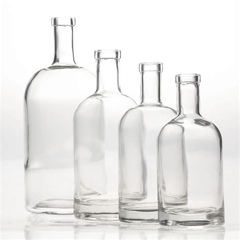 Factory Custom High Quality 750 Ml Glass Brandy Bottles