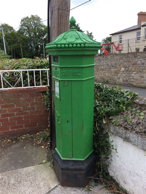 Old Victorian Penfold Irish Post Box From British Rule Times Painted