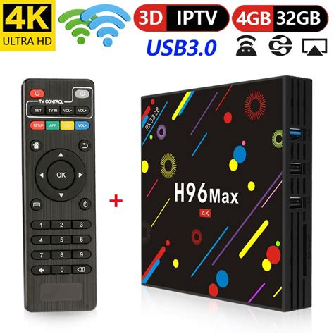 Buy H96 Max H2 Tv Box Android 71 4gb Ram 32gb Rom Set