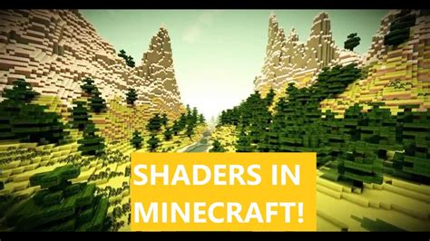 How To Download Install Shaders In Minecraft All Versions Youtube