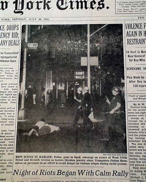 Harlem Race Riot Of 1964