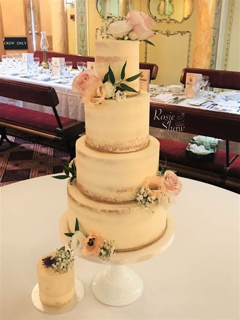 Semi Naked Wedding Cakes Rosie Shaw Cake Company Bristol