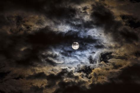 Moon In The Clouds Wallpapers High Quality Download Free