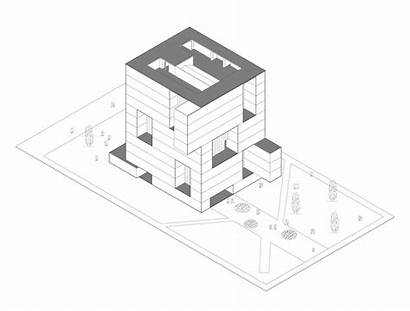 Axonometric Architecture Drawings Drawing Archdaily Diagram Iconic