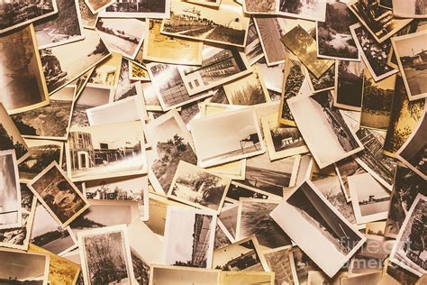Pile Of Many Instant Photos Photograph By Jorgo Photography Pixels