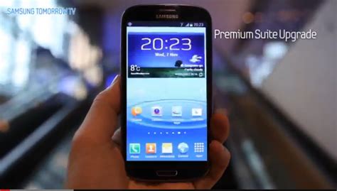 Samsung Galaxy S3 To Get 7 More Premium Suite Features Techglimpse