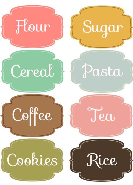 If you know how to use microsoft word, you can design your own shipping and return label templates quickly and easily. These special "Kitchen Pantry Organizing Labels" are ...