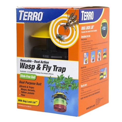 Terro Wasp And Fly Trap Fly Traps Wasp Mushroom Kits