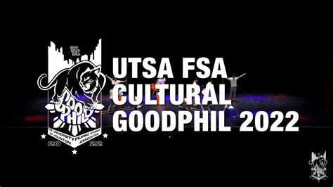 2nd Place Utsa Fsa Cultural Dance Goodphil 2022 Youtube
