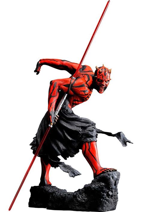 Darth Maul Statue 17 Artfx Japanese Ukiyo E Style Light Up Edition