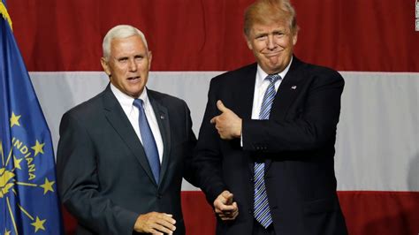 Donald Trump Selects Mike Pence As Vp
