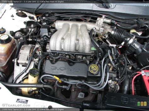 30 Liter Ohv 12 Valve Flex Fuel V6 2000 Ford Taurus Engine
