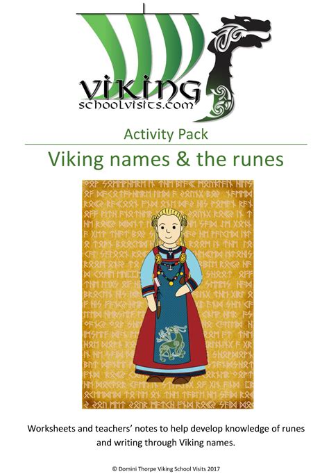 Viking School Visits Viking Runes And Viking Names Viking School