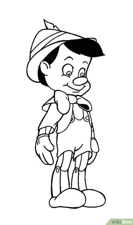 How To Draw Pinocchio 6 Steps With Pictures Wikihow