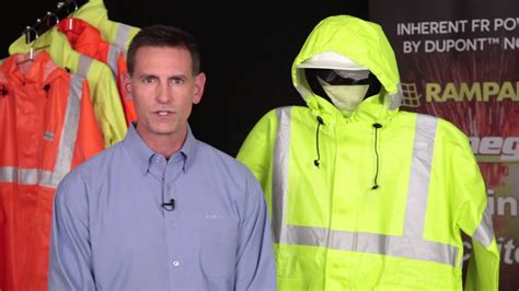 Nasco Arclite Flame Resistant Rain Gear For Linemen And Utility Workers