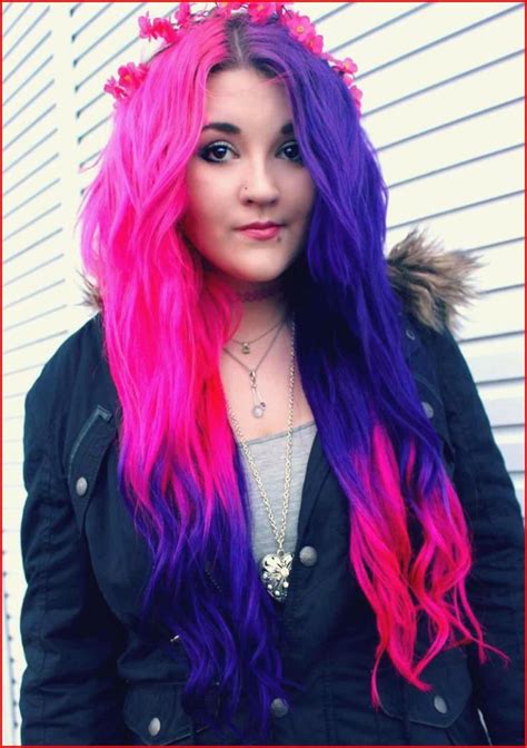 Bright And Crazy Hair Colors To Try If You Dare Split